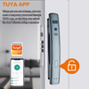 ADM-ZS No.6 Smart Door Lock with Camera Interior Door Locks Keyless Entry Door Lock with Handle Smart Door Lock
