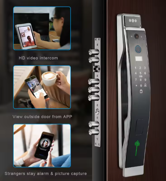 door locks with fingerprint readers