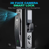 Aidmi Smart Lock Brass Face Id Camera Lock Smart biometric Fingerprint Password ICcard RFID Lock