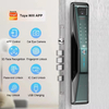Aidmi Security TUYA WIFI Cerradura Inteligente Wooden Electronic Smartlock Electric Fingerprint Keyless Ttlock Digital Door Smart Lock