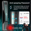 Aidmi wholesale 3d face recognition fingerprint keyless entry smart front door lock with camera wifi
