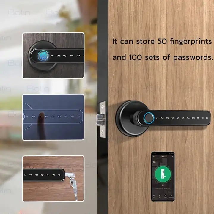 security door handle locks