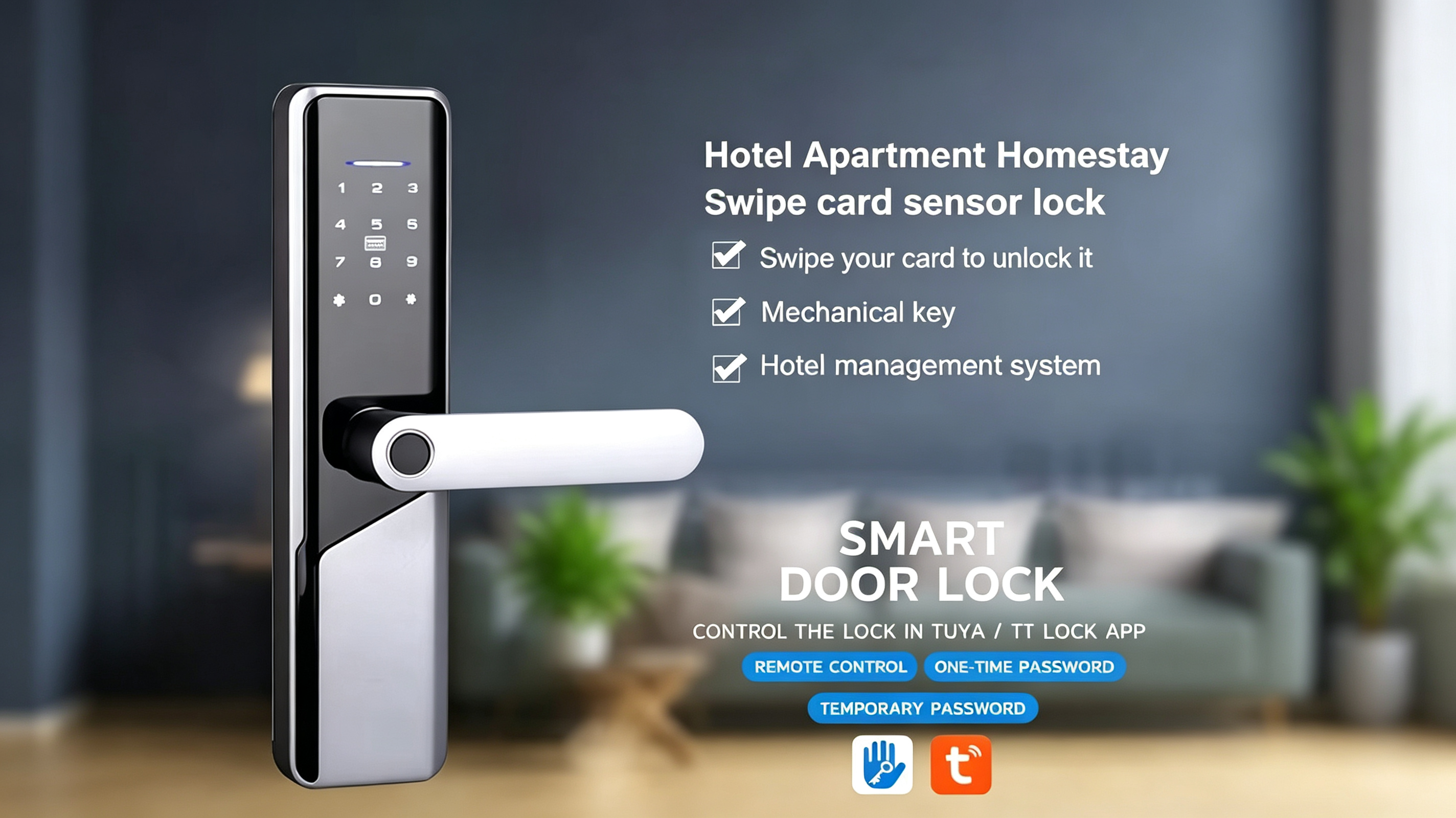 China smart door lock