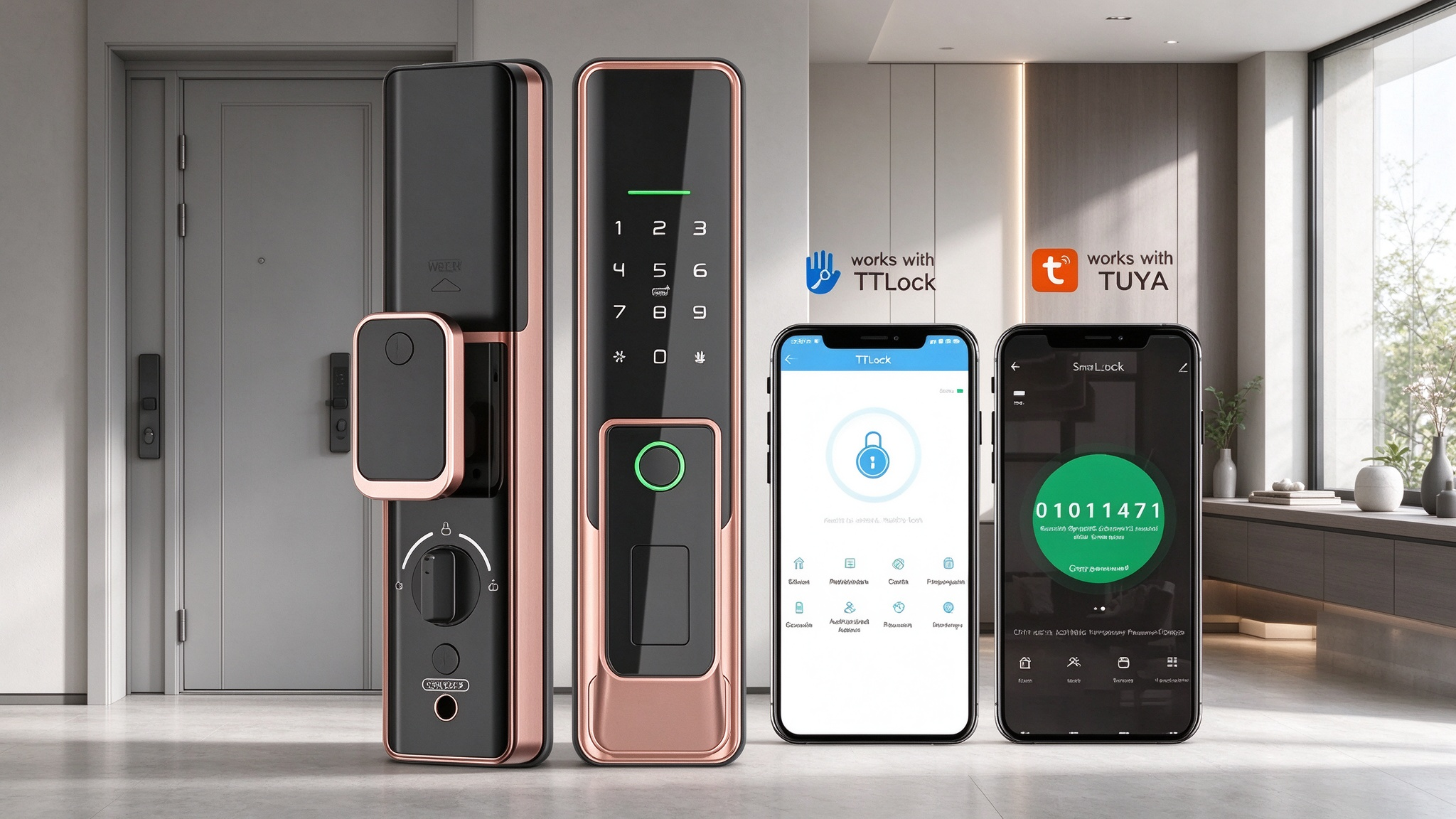 keyless door lock manufacturer